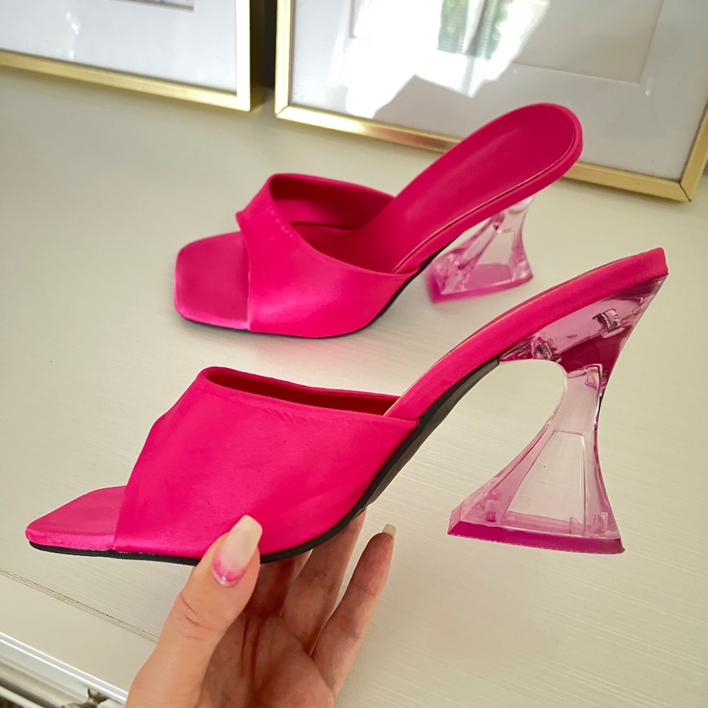 Barbie Pink heels sandals